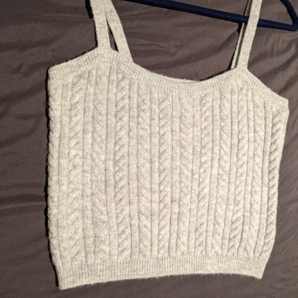 NWT Express Cable Knit Sweater Tank size S - Picture 4 of 5